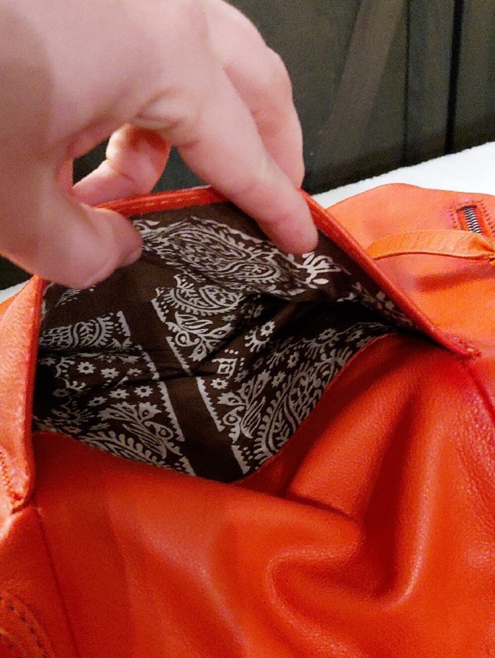 Free People Large Emerson In Red Clay - Picture 6 of 14